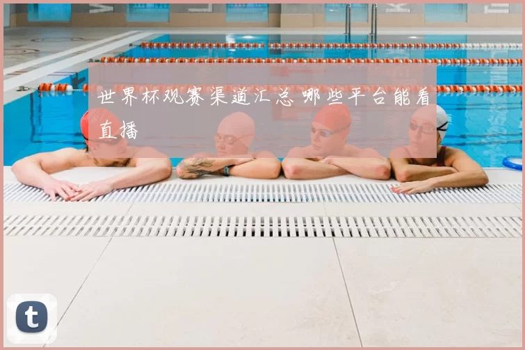 世界杯观赛渠道汇总 哪些平台能看直播